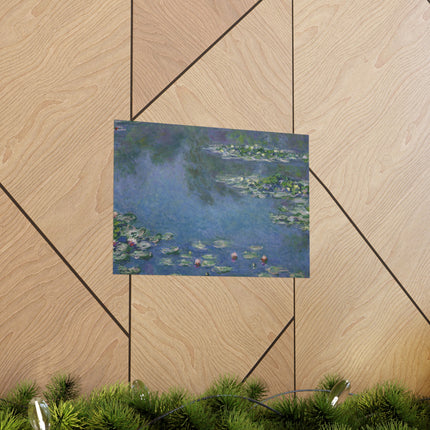 Water Lilies by Claude Monet Matte Horizontal Posters
