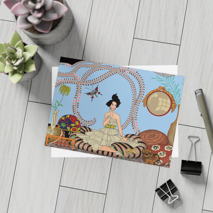 Minuit … ou l’appartement à la mode by George Barbier Postcard Bundles (envelopes included) - Bundles of 10, 30, 50 Pieces