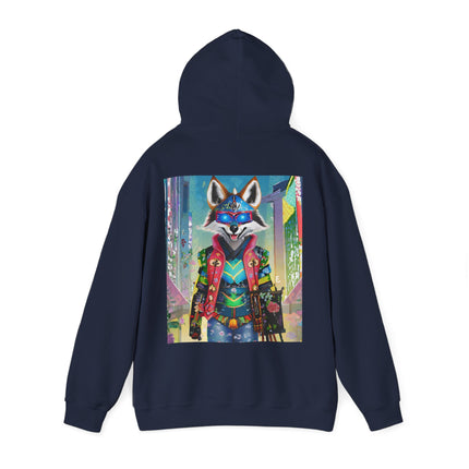 Cyber Hyena – Heavy Blend™ Hooded Sweatshirt