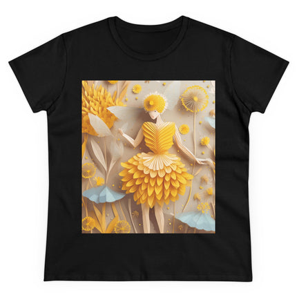 Dandelion Fairy Women's Midweight Cotton Tee