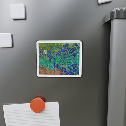 Irises by Vincent Van Gogh Die-Cut Magnets (5 Sizes)