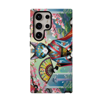 Cyberpunk Geisha Phone Cases