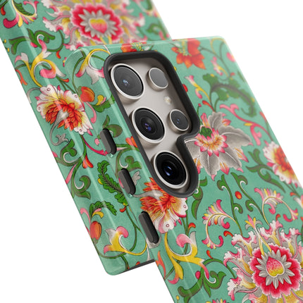 Colorful Floral Pattern by Owen Jones Phone Cases