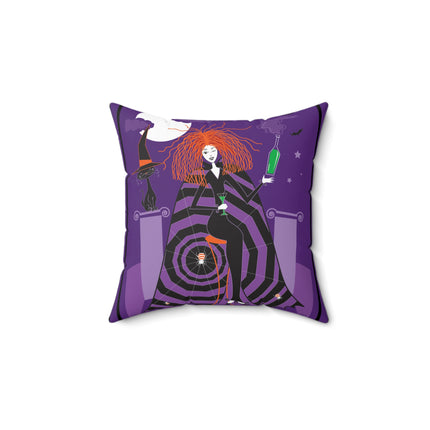 Mystic Elegance Spun Polyester Square Pillow