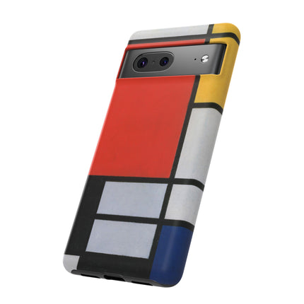 Composition with Red, Yellow, Blue, and Black by Piet Mondrian Phone Cases