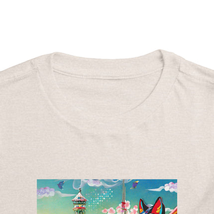 Kitsune Carnival Toddler Short Sleeve Tee