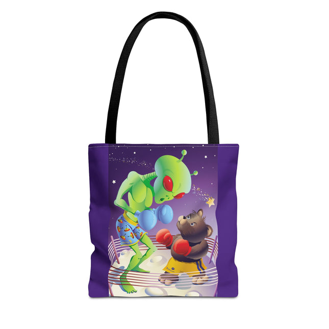 Cosmic Clash Tote Bag (AOP)
