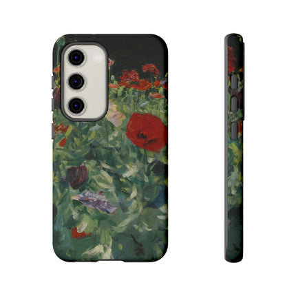 Poppies (A Study of Poppies for Carnation, Lily, Lily, Rose) by John Singer Sargent Phone Cases