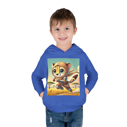 Swift Cheetah Toddler Pullover Fleece Hoodie
