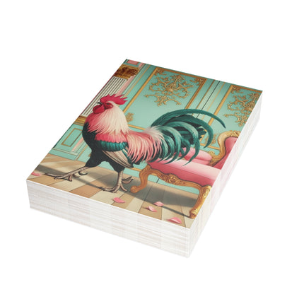 The Salon Rooster Postcard Bundles (envelopes included) - Bundles of 10, 30, 50 Pieces
