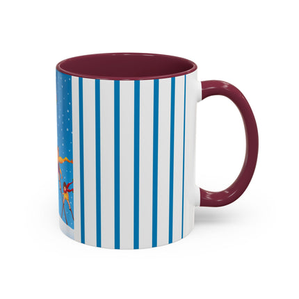 Snowfall & Couture Colorful Mugs (11oz, 15oz)