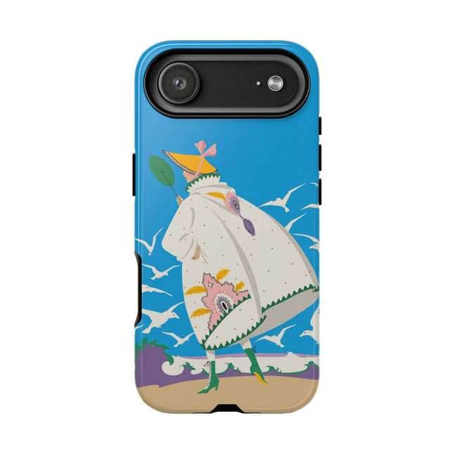 Seaside Wanderer Phone Case – Whimsical Charm & Coastal Delight