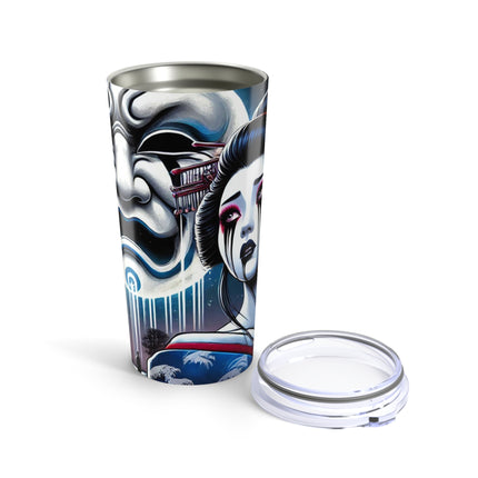 Geisha’s Black Ink Tears Tumbler 20oz