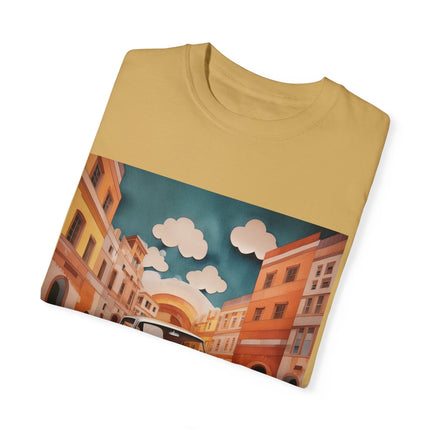 1960 Alfa Romeo Giulietta Unisex Garment-Dyed T-shirt