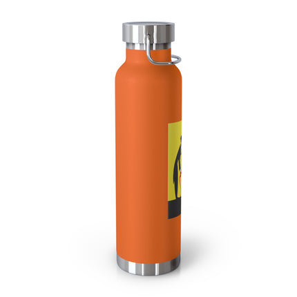 A Moment of Elegance: A Passionate Embrace Amidst Golden Splendor Copper Vacuum Insulated Bottle, 22oz