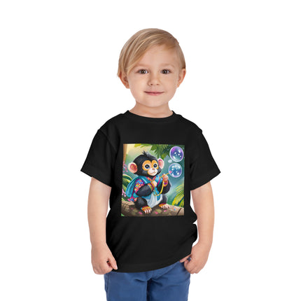 Bubble Magic in the Jungle Toddler Short Sleeve Tee