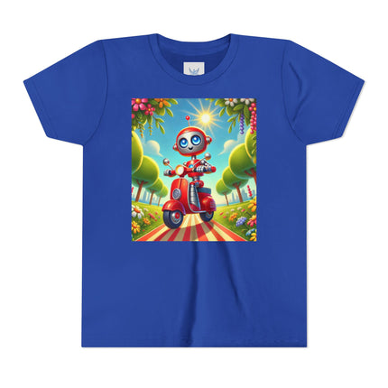 The Traveling Robot Youth Short Sleeve Tee