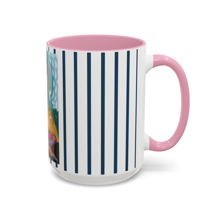 Art Deco Christmas Elegance Colorful Mugs (11oz, 15oz)
