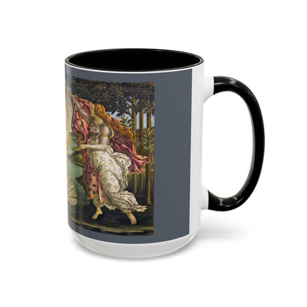 Birth of Venus by Sandro Botticelli Colorful Mugs (11oz, 15oz)