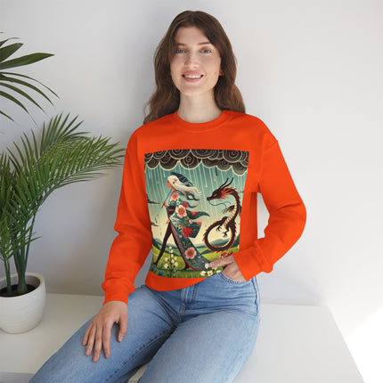 The Dragon Fairy’s Stride Heavy Blend™ Crewneck Sweatshirt