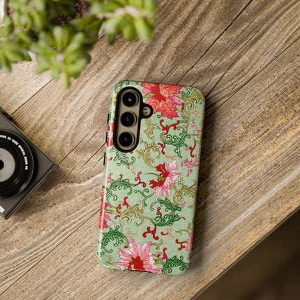 Flower Illustration by Owen Jones Phone Cases