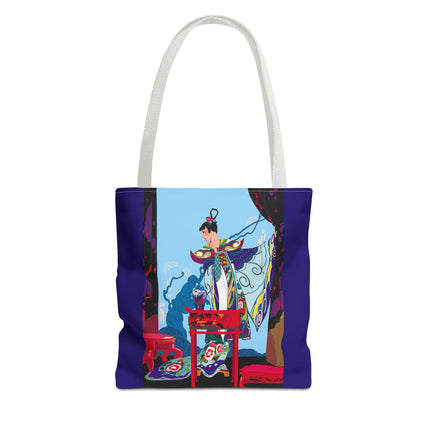 A Visual Journey by Umberto Brunelleschi Tote Bag (AOP)