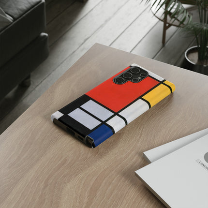 Composition with Red, Yellow, Blue, and Black by Piet Mondrian Phone Cases