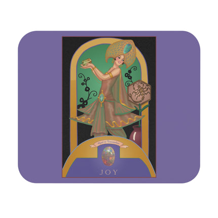 October & Opal, Tourmaline (from the Gem Series) by Sofia Chiostri Mouse Pad, Rectangle