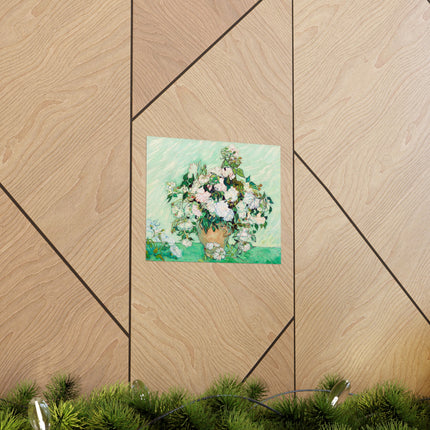 Roses by Vincent Van Gogh Matte Horizontal Posters