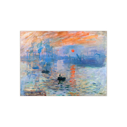 Sunrise by Claude Monet Ceramic Tile