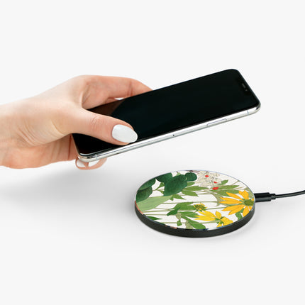Clerodendrum & Rudbeckia by Tanigami Kônan Wireless Charger