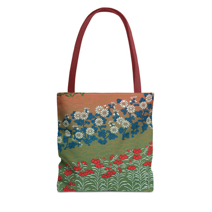 Japanese Flower Pattern II by G.A. Audsley Tote Bag (AOP)