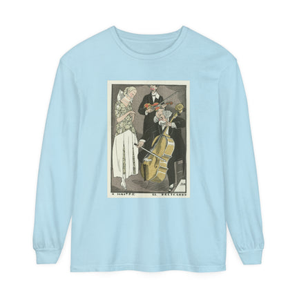 O Maitre el Relicario by Fernand Siméon Garment-dyed Long Sleeve T-Shirt