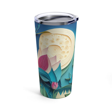 Ethereal Moonlit Lake Tumbler 20oz