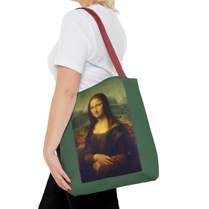 Mona Lisa by Leonardo da Vinci Tote Bag (AOP)