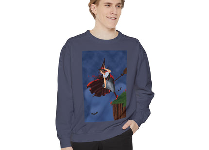 The Enchanted Witch Unisex Garment-Dyed Sweatshirt