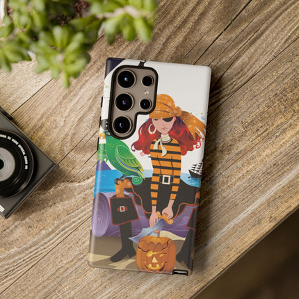 Moonlit Pirate Halloween Phone Cases