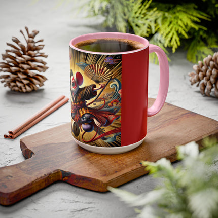 Theatrical Mouse on a Mission Colorful Mugs (11oz, 15oz)
