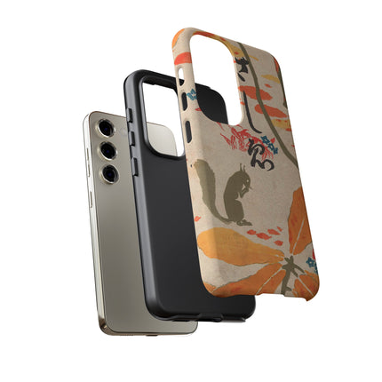 Book Illustration by Hashiguchi Goyō Phone Cases