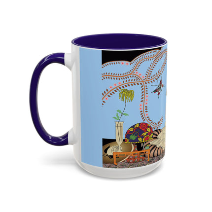 Minuit … ou l’appartement à la mode by George Barbier Colorful Mugs (11oz, 15oz)