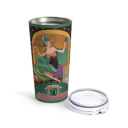 May & Emerald (from the Gem Series) by Sofia Chiostri Tumbler 20oz