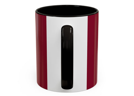 Elegant Holiday Woman with Gifts Colorful Mugs (11oz, 15oz)