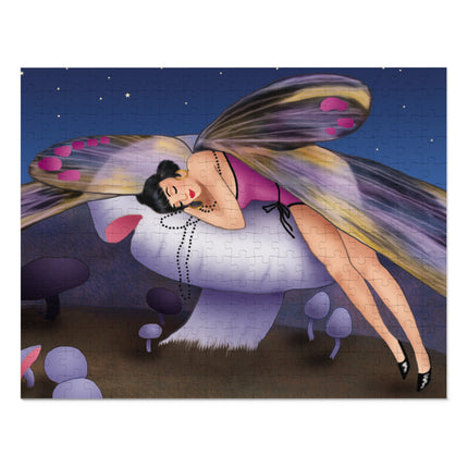Slumbering Fairy on the Mushroom Jigsaw Puzzle (30, 110, 252-Piece)