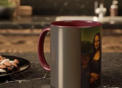 Mona Lisa by Leonardo da Vinci Colorful Mugs (11oz, 15oz)