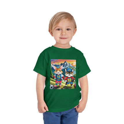 Animal Athletes Toddler Short Sleeve Tee