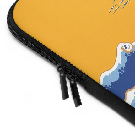 Golden Seas and Whimsical Dreams Laptop Sleeve