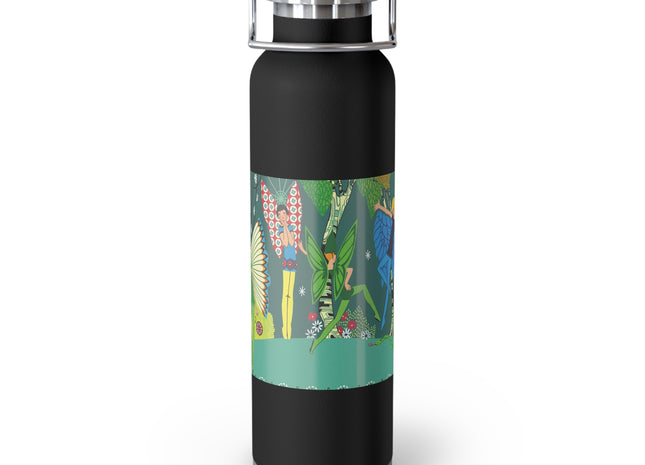 Enchanting Fairies of A Midsummer Night's Dream Copper Vacuum Insulated Bottle, 22oz