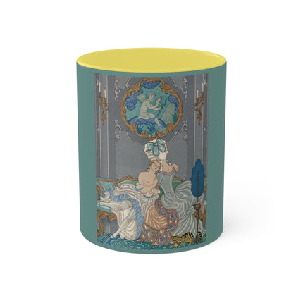 Liaisons Dangereuses by George Barbier Colorful Mugs, 11oz