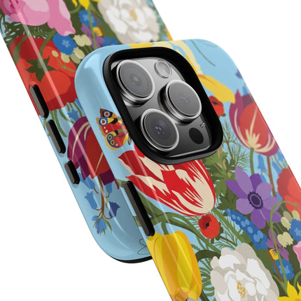 Spring Bouquet Phone Case – Vibrant Blooms & Whimsical Charm