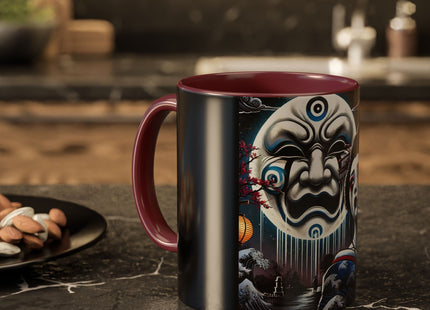 Geisha’s Black Ink Tears Colorful Mugs (11oz, 15oz)